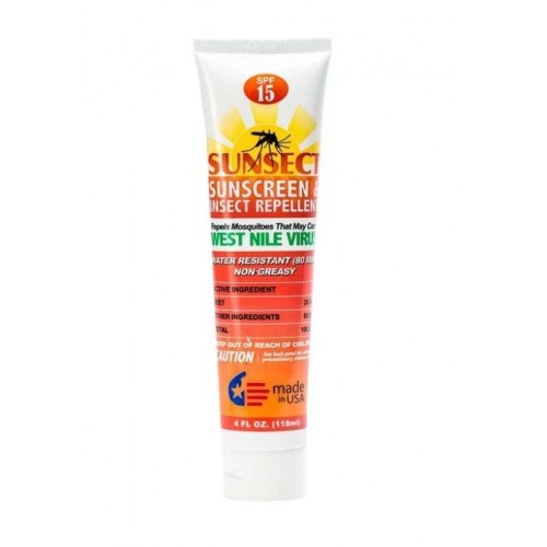 Sunsect Insect Repellant w/Sunscreen 4oz Tube