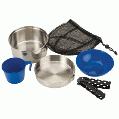 Coleman 1 Person Mess Kit - Stainless Steel