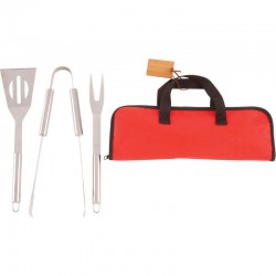 Chefmaster 4pc Stainless Steel Barbeque Tool Set