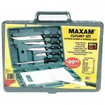 Maxam Knife Set With Cutting Board